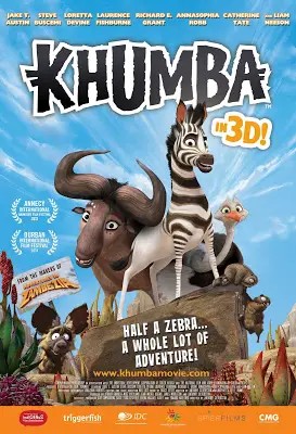 Khumba (2013) คุมบ้า ม้าลายแสบซ่าส์ตะลุยป่าซาฟารี